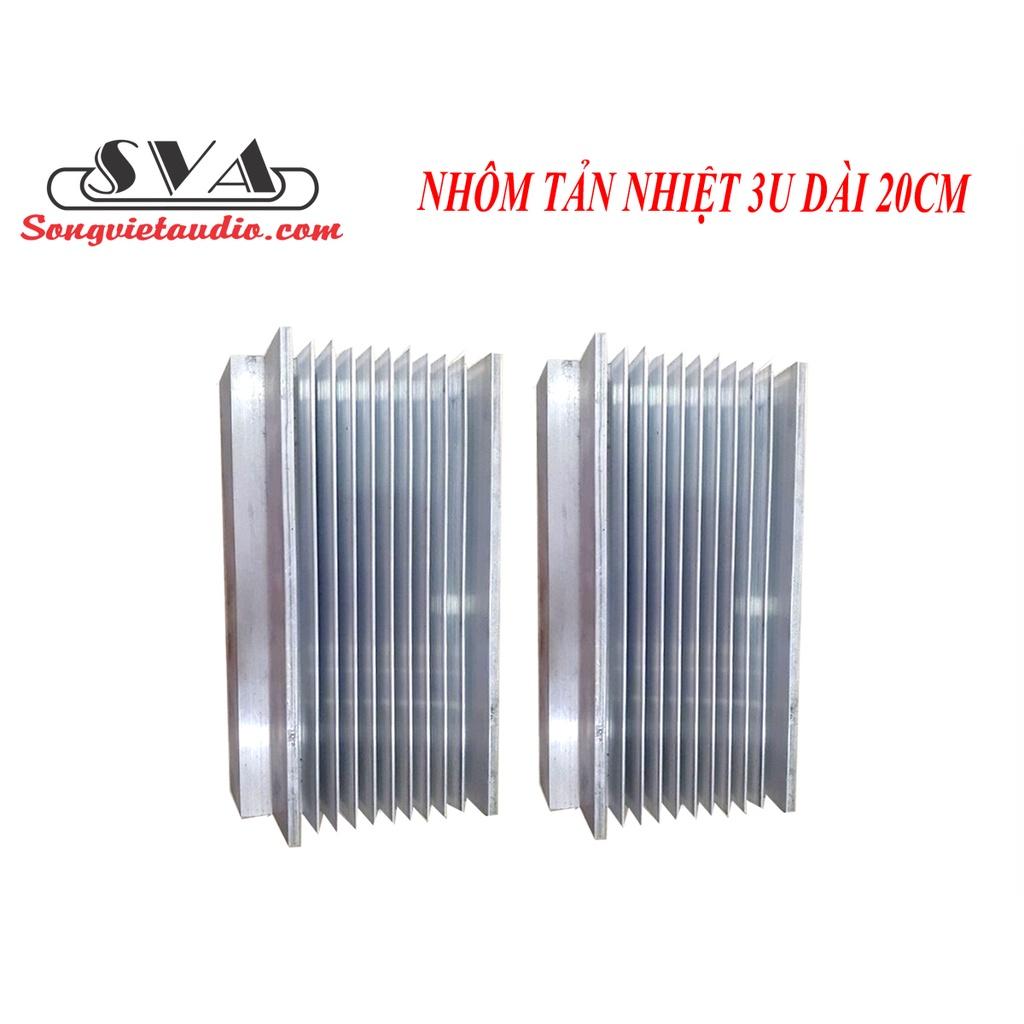 NHÔM TẢN NHIỆT 3U 20 CM - CẶP