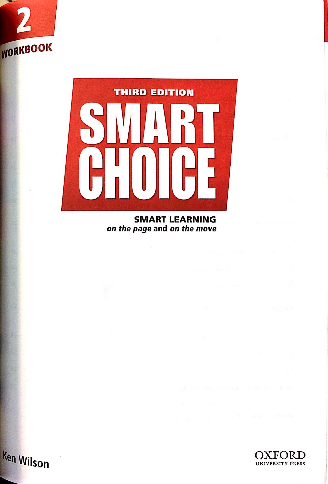 Smart Choice 2 WB 3E with acess to digital download centre