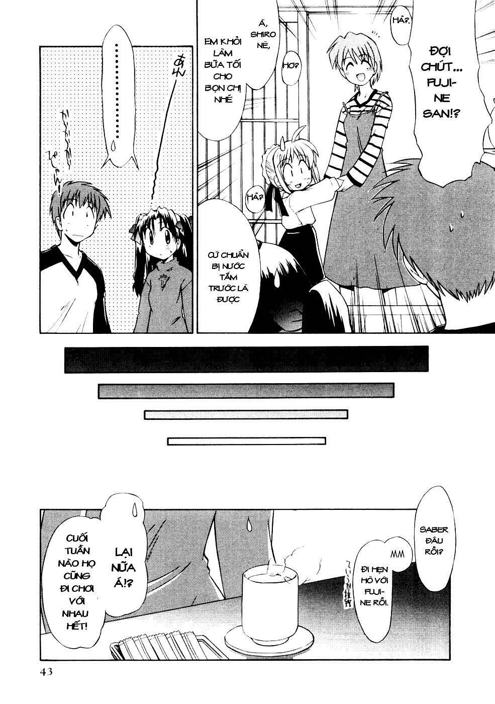 chén thánh: đêm định mệnh - tổng hợp doujinshi chapter 1 7