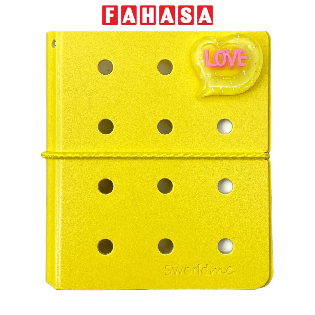 Sổ Còng Mini 80 Trang Kèm Charm Tone Patel - Sworld ST6195-YE - Yellow