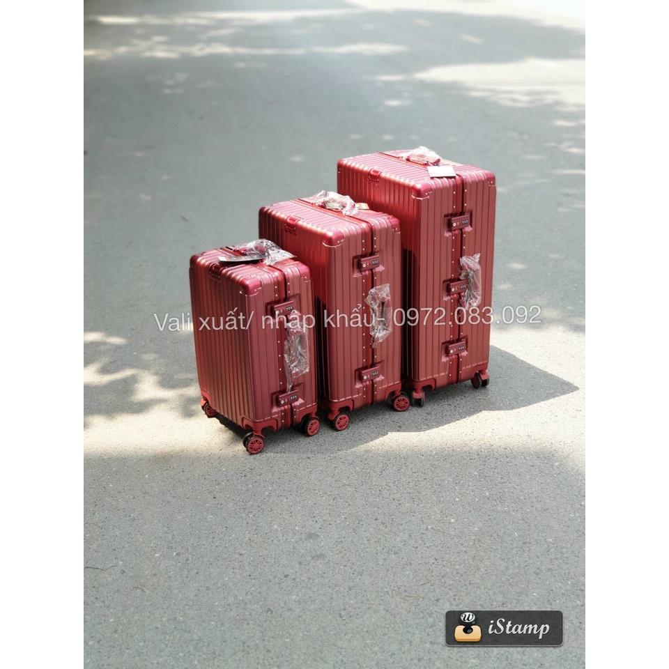 VALI KHUNG NHÔM SIZE 20-24-28 MẪU MỚI