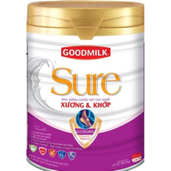 SƯA BỘT GOODMILK SURE 850G (XƯƠNG KHỚP)