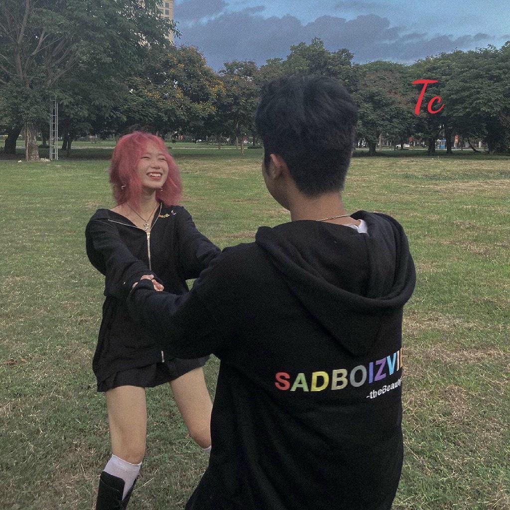 Áo Khoác Hoodie Mũ Trùm Đầu Huyền Bí Thiết Kế From Dáng Rộng Thoải Mái Vân Động Phối Họa Tiết Chữ Cái 7 Màu Lấp Lánh