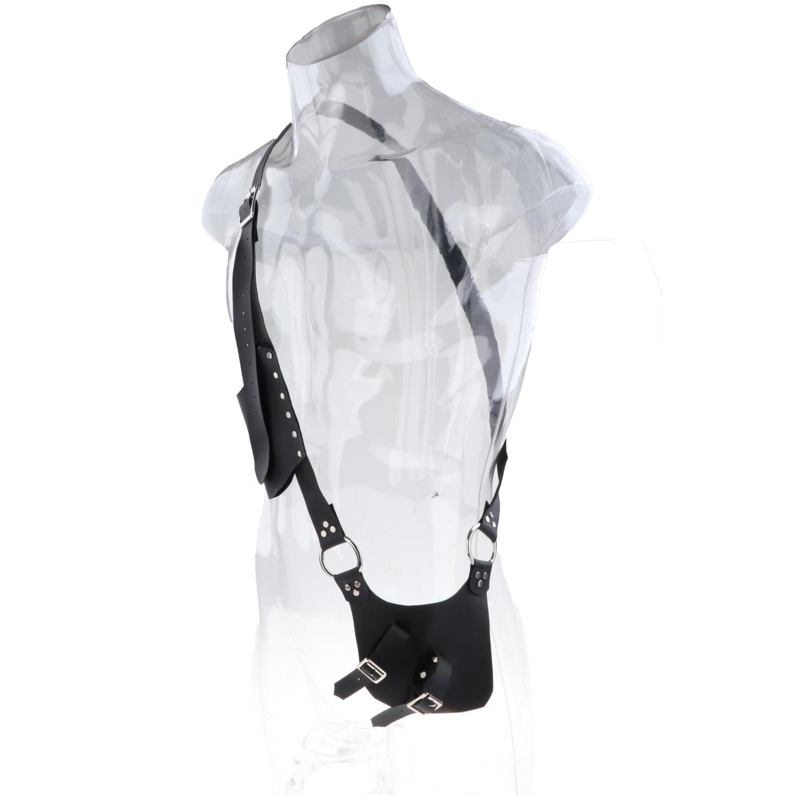 Medieval Shoulder Strap PU Leather Holder for Knight Costume