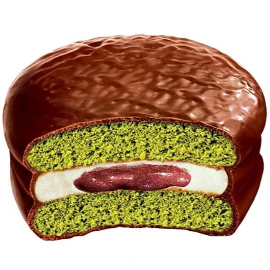 Bánh Chocopie Deponte Vị Matcha Đậu Đỏ (Hộp 3 Gói)