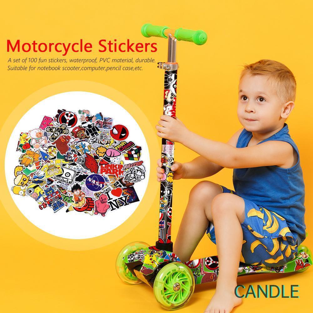 Bộ 100 Miếng Dán Graffiti Có Thể Tháo Rời