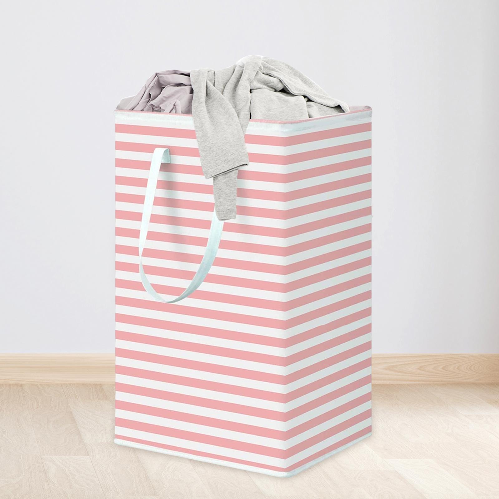 Waterproof Dirty Clothes Laundry Basket with Handles Clothes Hamper Storage Basket for Dorm
