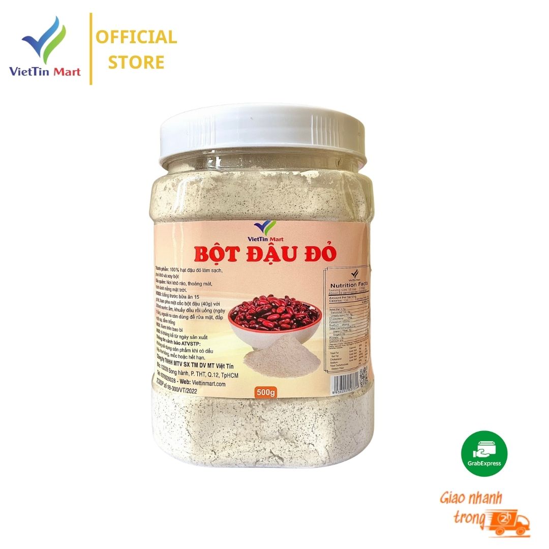 Bột Đậu Đỏ Nguyên Chất 500G VIETTIN MART