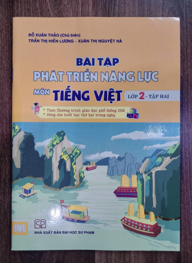 Sách - Bài tập phát triển năng lực môn Tiếng việt lớp 2 - tập 2
