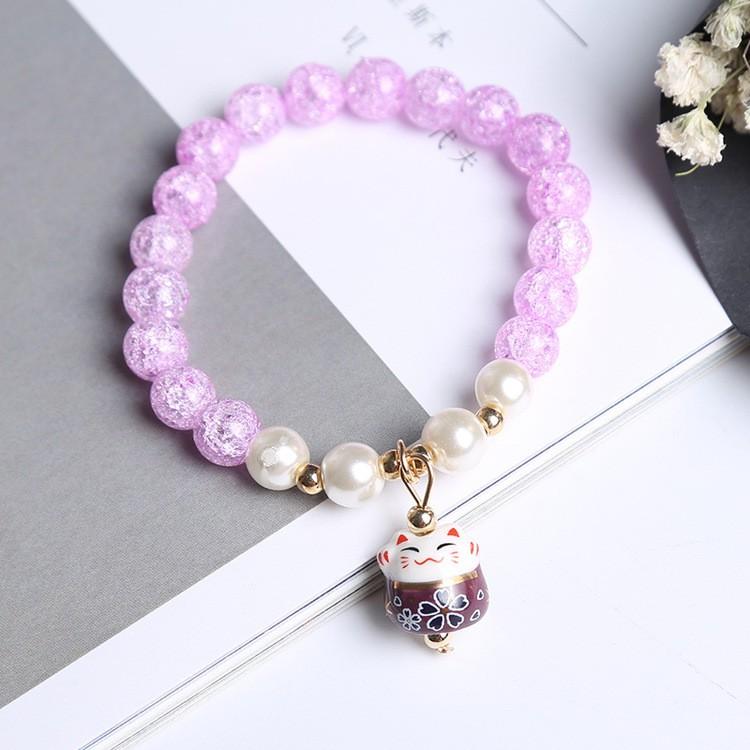 Vòng tay mèo may mắn