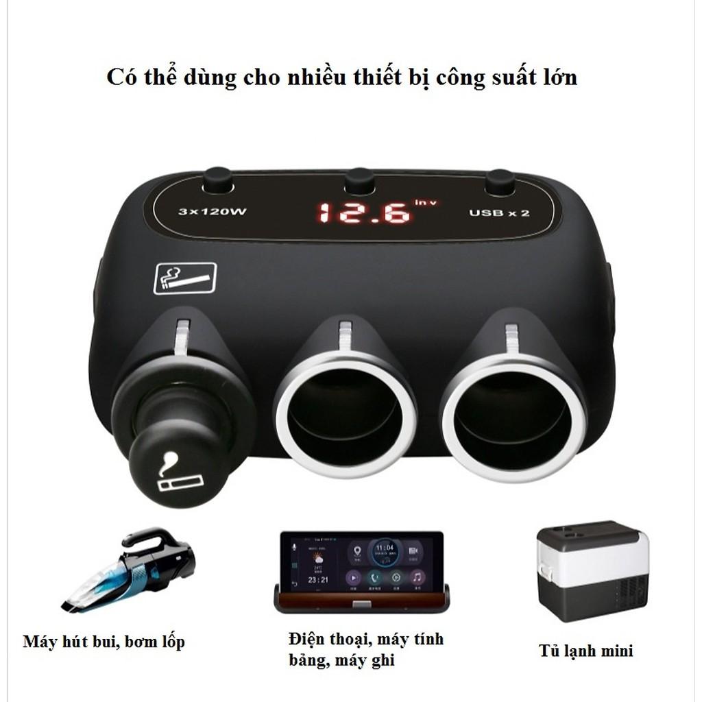 Bộ chia tẩu sạc trên ô tô Veecle KY-558A