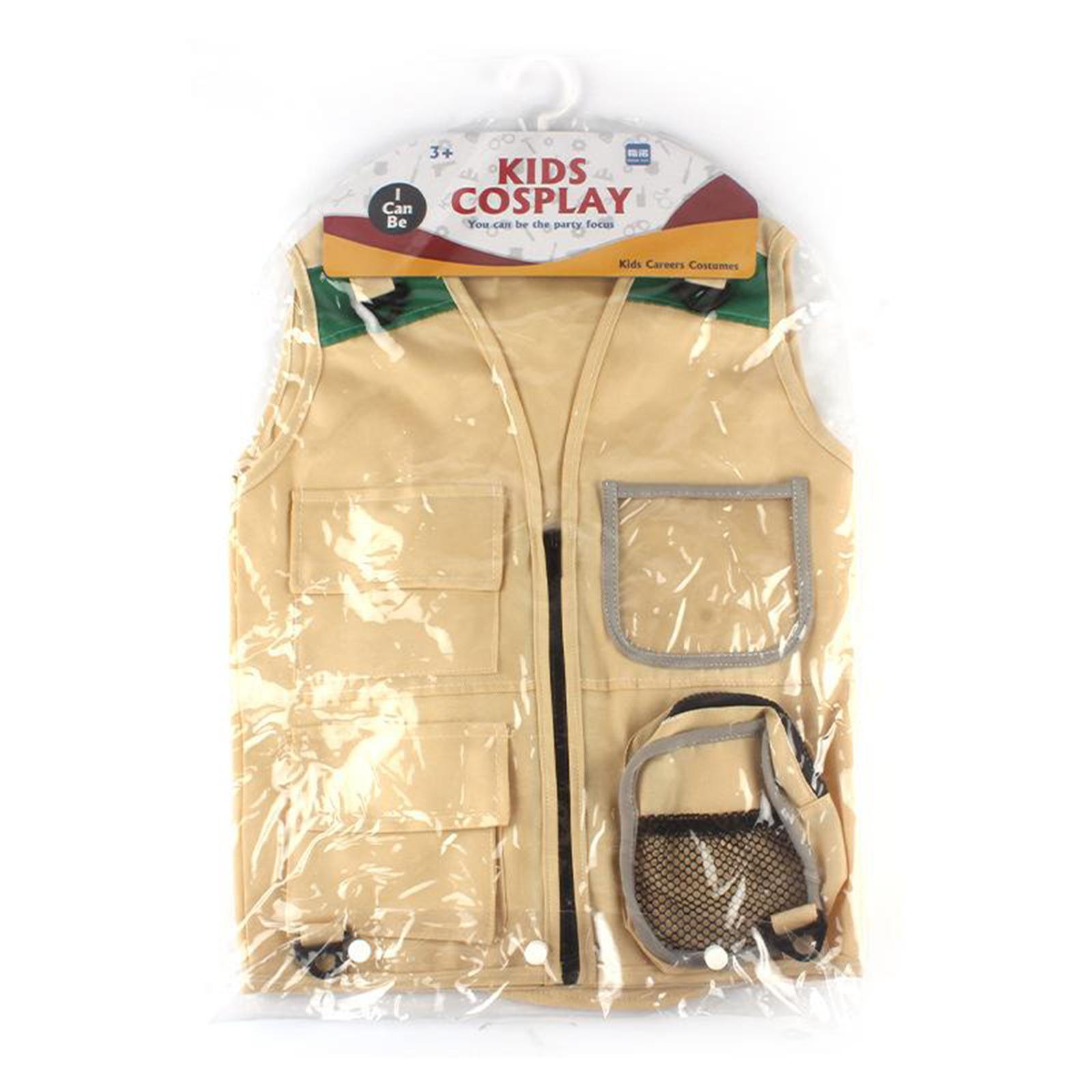 Safari Ngoài Trời Cho Trẻ Nhà Thám Hiểm Bộ, Hàng Hóa Áo Và Nón Bộ, Sân Sau Thiên Nhiên Cuộc Phiêu Lưu, có Thể Giặt Được Trang Phục Cho Bé Trai Và Bé Gái