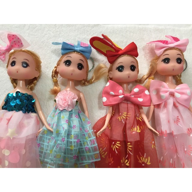 Set 2 mẫu búp bê chibi 18cm giao mẫu ngẫu nhiên