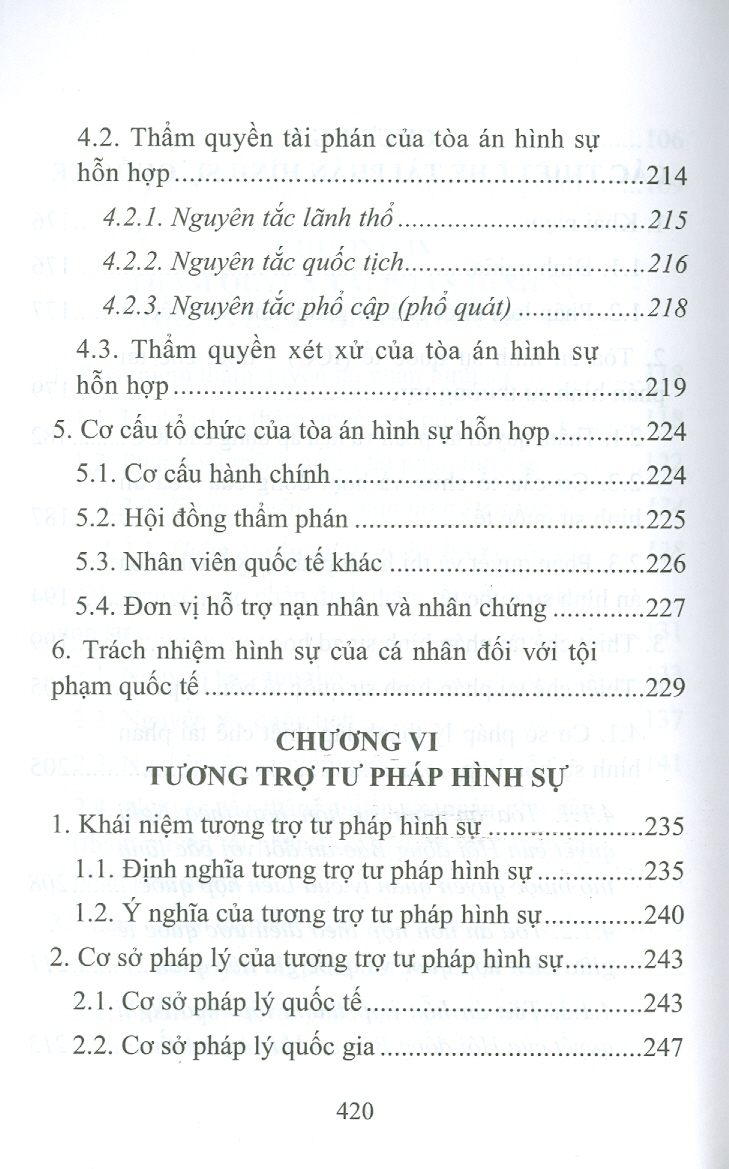 Luật Hình Sự Quốc Tế (Sách chuyên khảo)