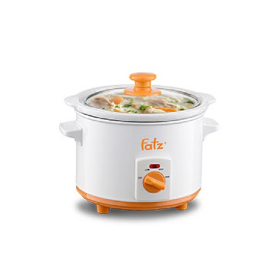 NỒI NẤU CHẬM 2,5 LÍT FATZ BABY FB9025MH - Hàng Chính Hãng