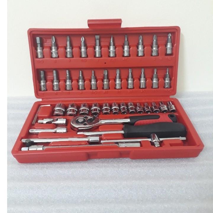 Bộ dụng cụ mở ốc vít 46 chi tiết - 46mon - Bộ 46 mon