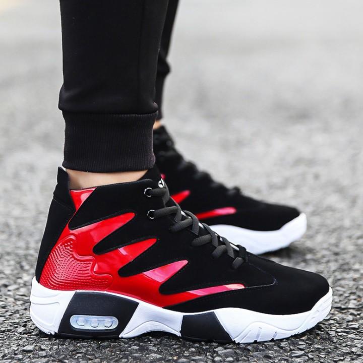 Giày sneaker thể thao nam tia chớp màu Trắng