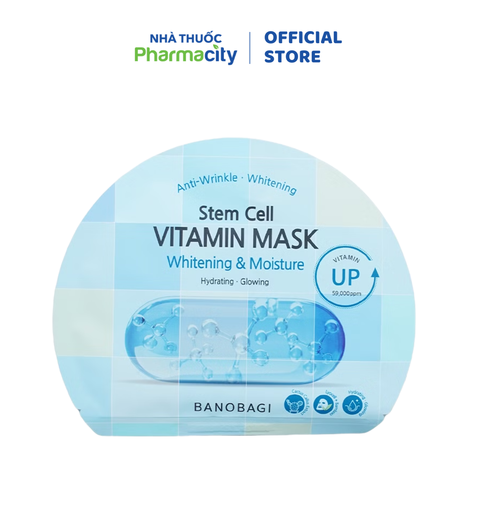 Mặt nạ dưỡng trắng và cấp ẩm Banobagi Vita Genic Jelly Mask Whitening &amp; Moisture (30ml)