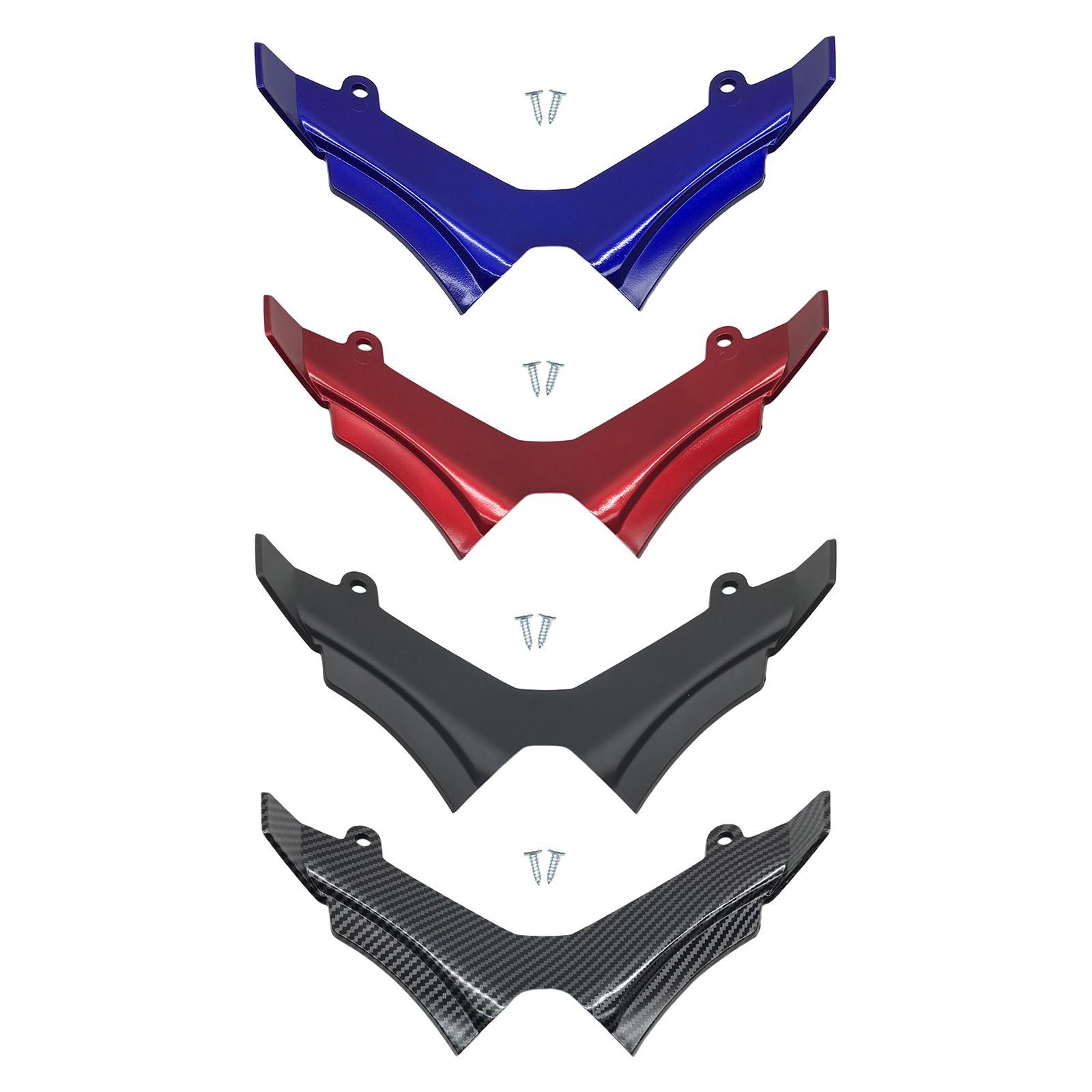 Fairing Aerodynamic Winglets Protection For MT15 Carbon Fiber Black