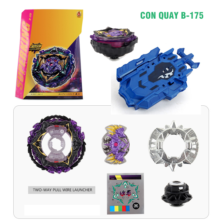 Đồ Chơi Con Quay B175 Kèm Tay Quay | Con Quay BEYBLADE B175