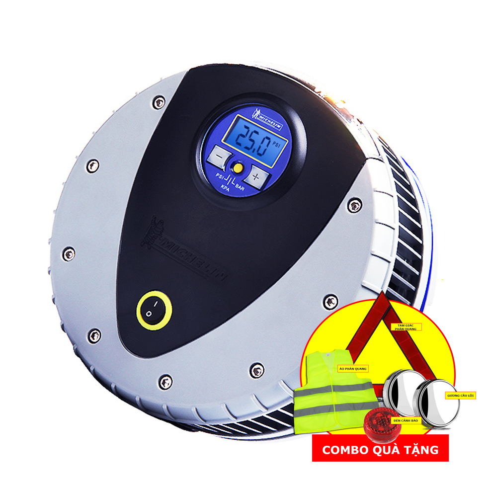 ROGTZ [KÈM COMBO QUÀ TẶNG] Bơm Lốp Bánh Xe Ô Tô, Xe Hơi Michelin 4389ML - Hàng Chính Hãng