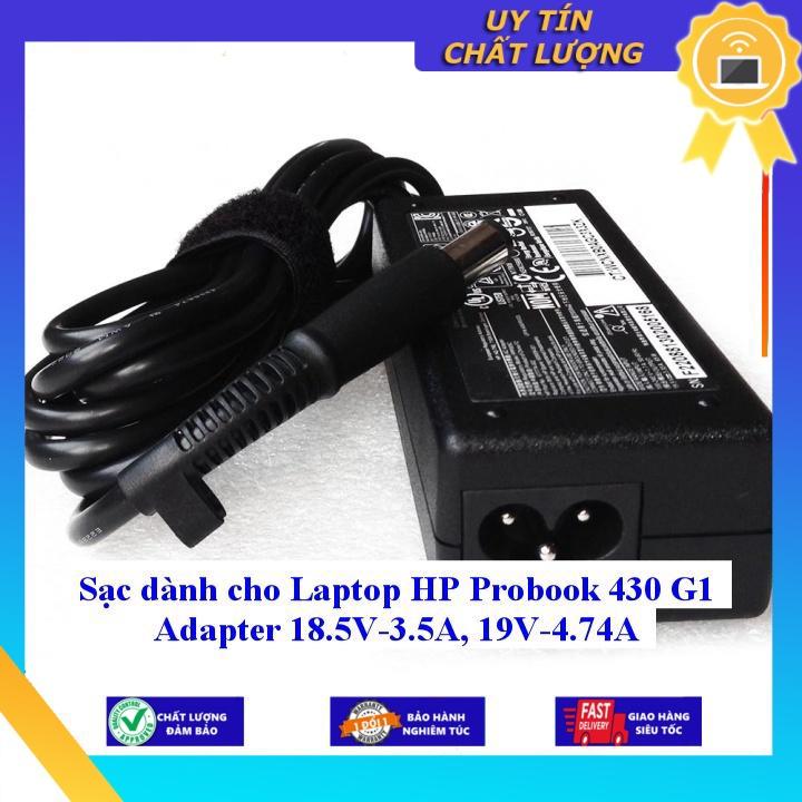 Sạc dùng cho Laptop HP Probook 430 G1 Adapter 18.5V-3.5A 19V-4.74A - Hàng Nhập Khẩu New Seal