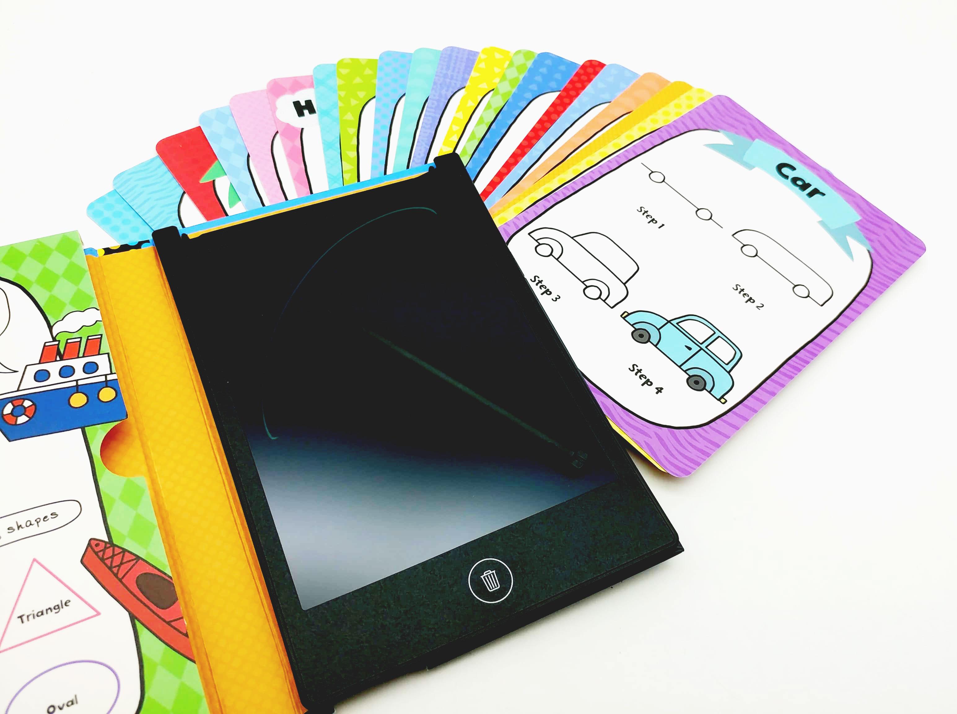 LCD Tablet & Flashcards - Things That Go