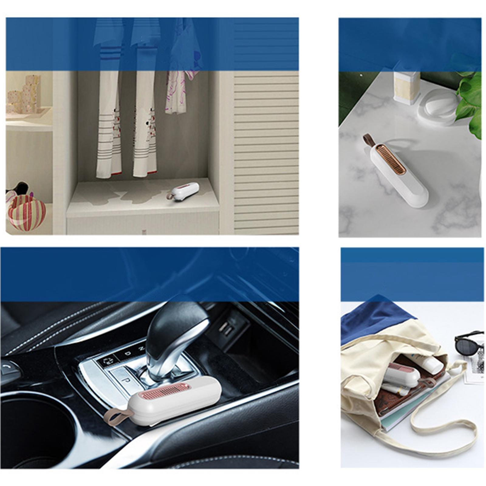 Portable Ozone Generator Air Purifier Kitchen Deodorizer USB for Household,