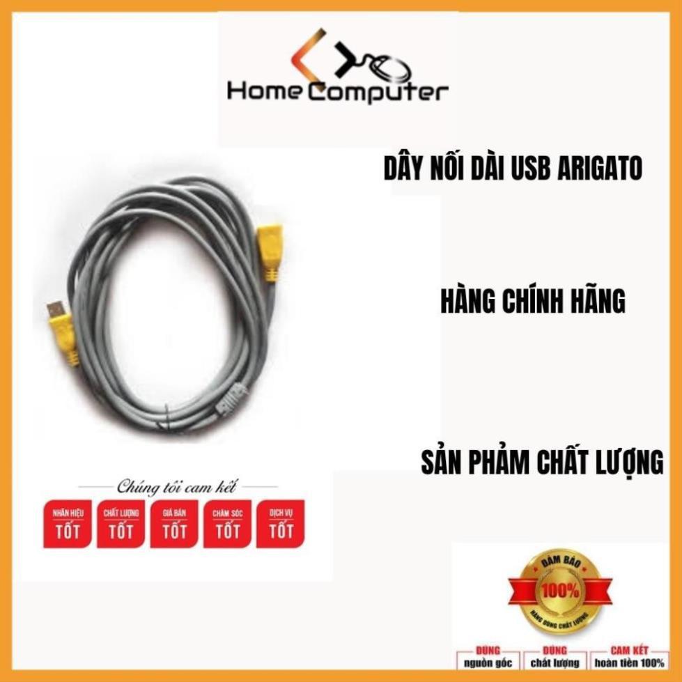 Dây Cáp Nối Dài Usb 1.5m, 3m, 5m, 10m.Màu Xám Chuẩn 2.0 - Dây Chất Lượng Cao