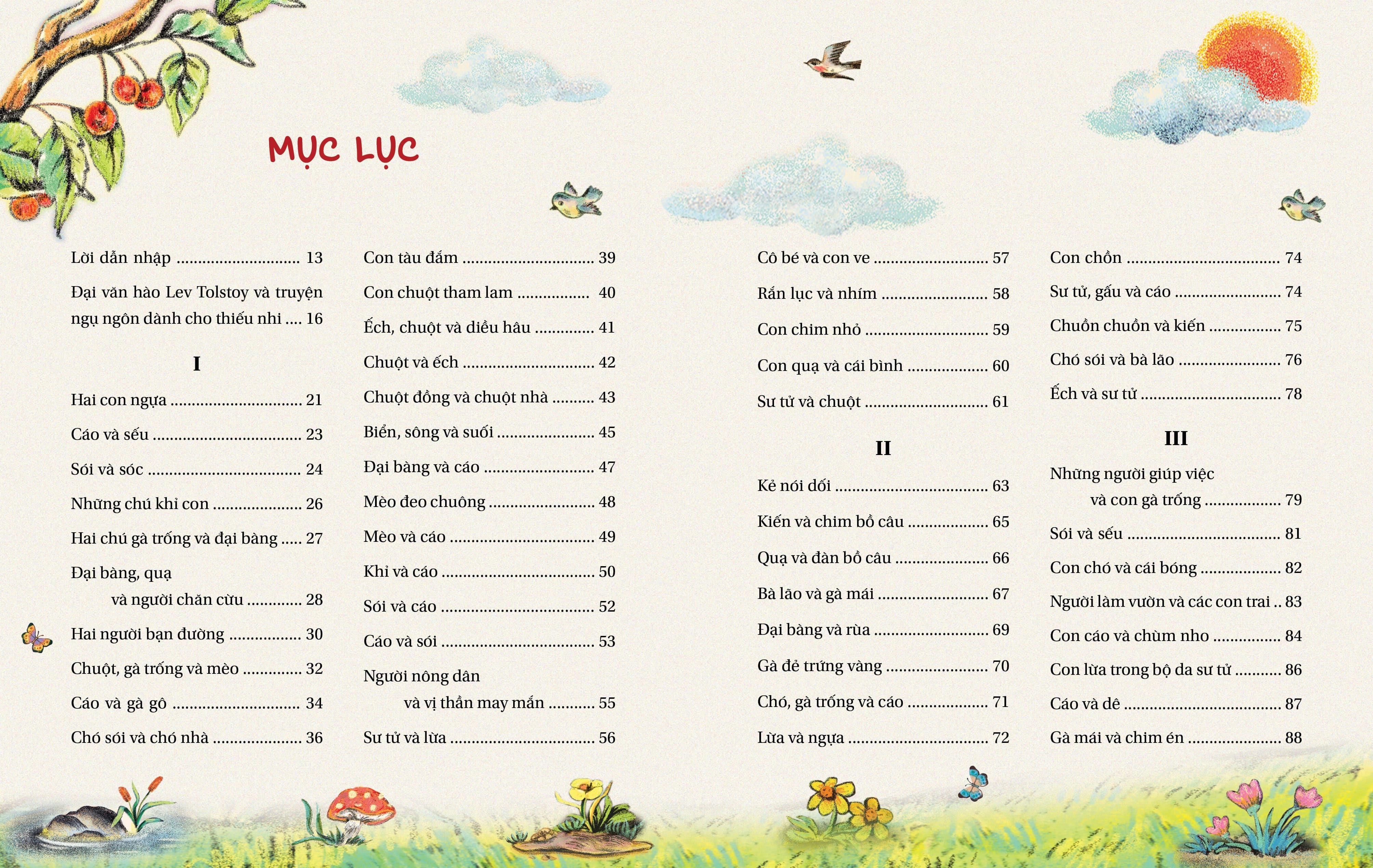 Sách - Kiến Và Chim Bồ Câu