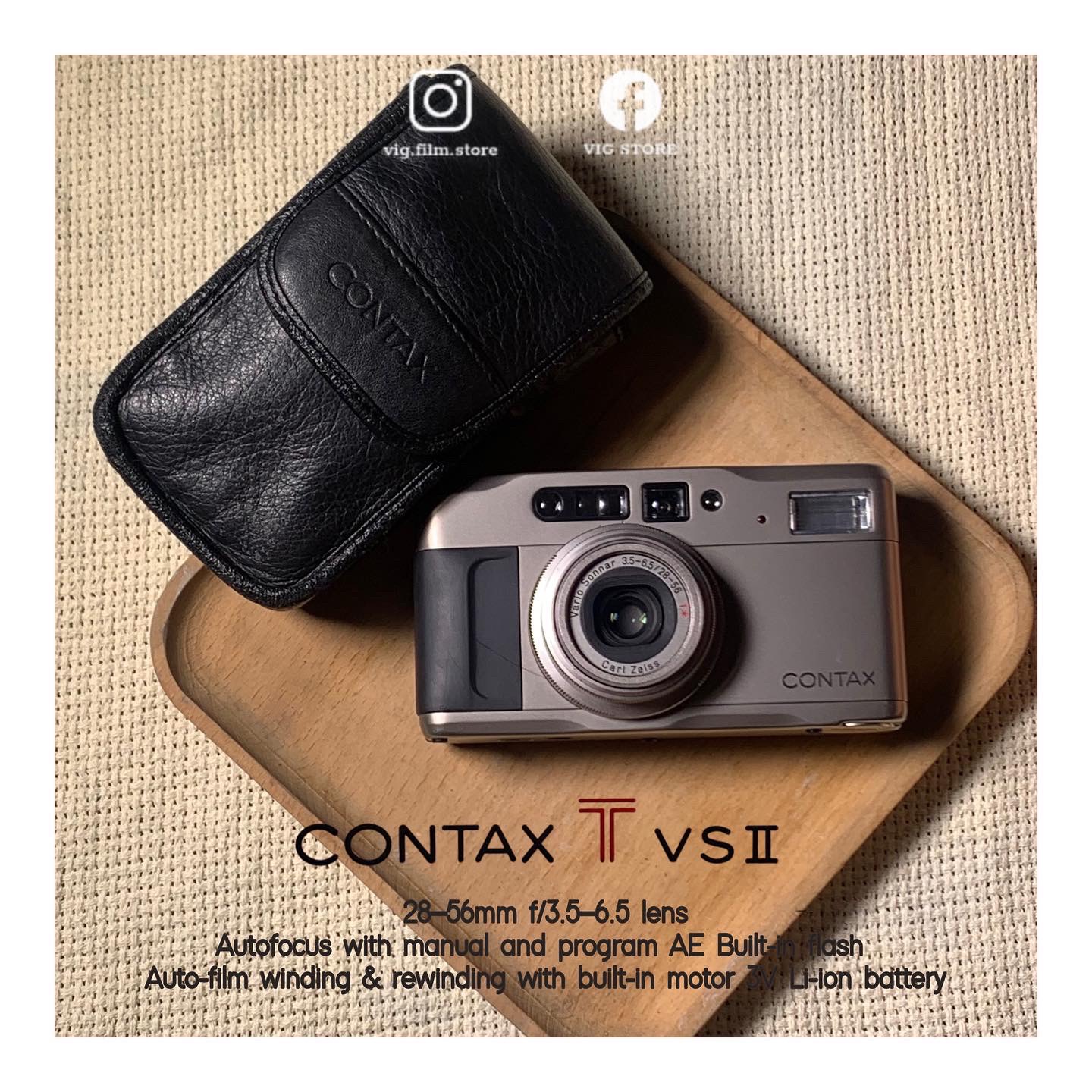 Máy ảnh film Contax tvs ii