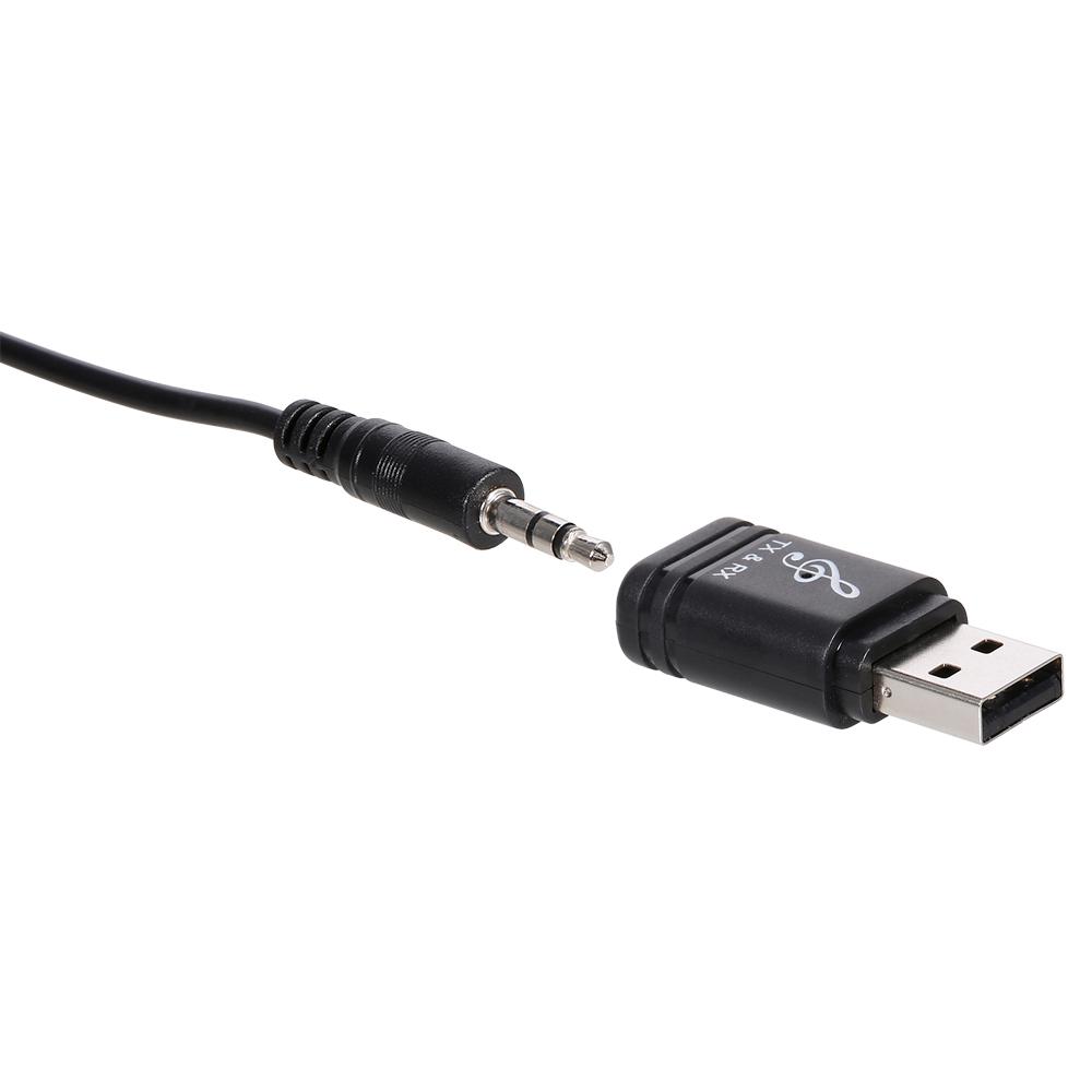 3.5mm Wireless Audio Transmitter & Receiver BT 5.0 Audio Adapter TV Speaker Headset Car Music Mini 2-in-1 BT Adapter
