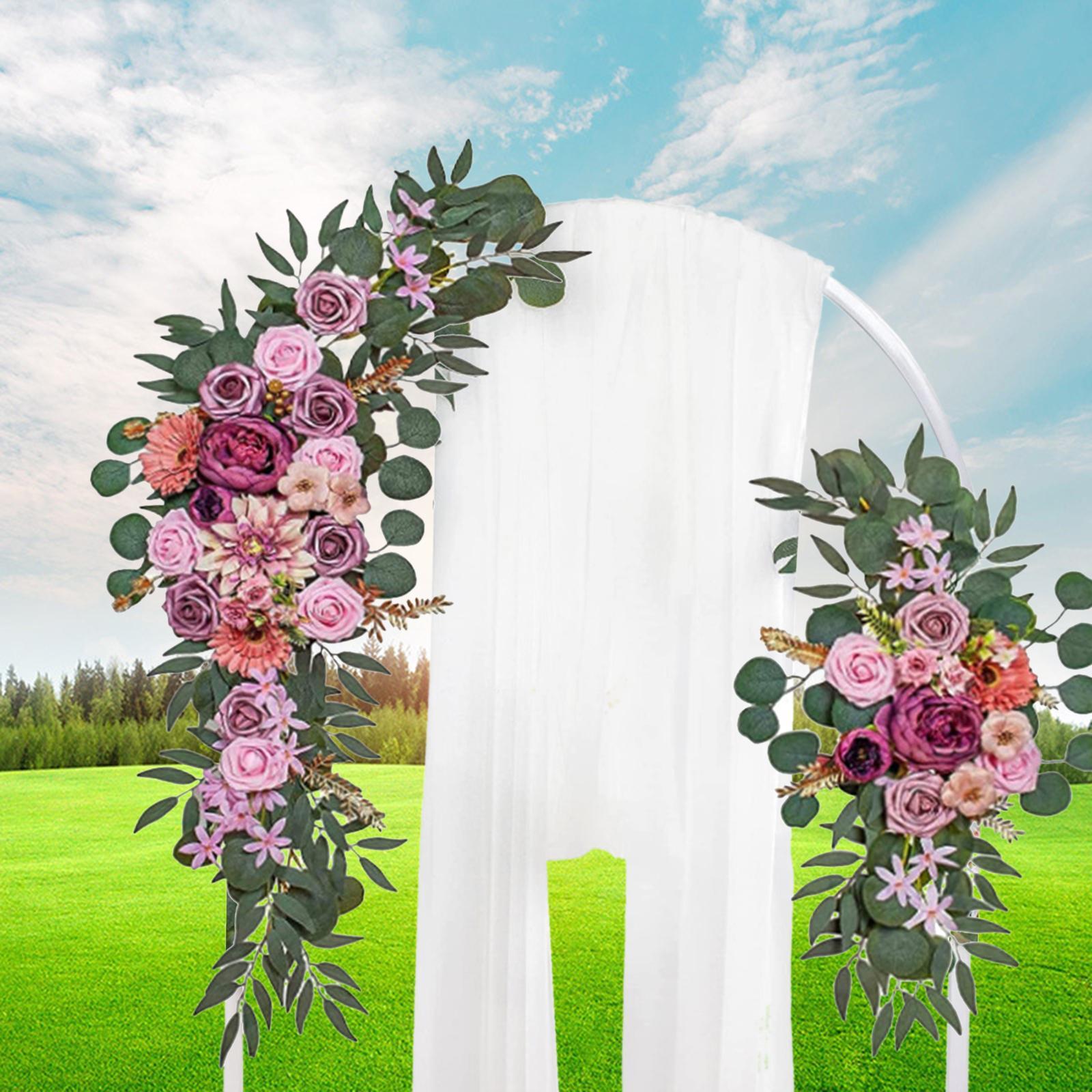 Artificial Flowers Swag Wedding Arch Flowers