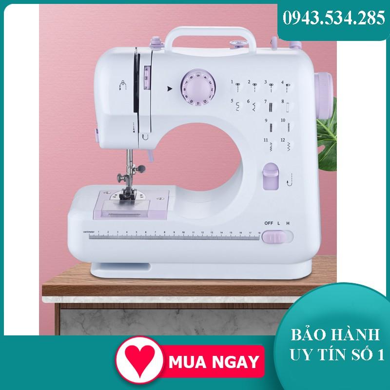 Máy May Mini, Máy May Mini Gia Đình 12 Kiểu May Hiện Đại Tiện Lợi -