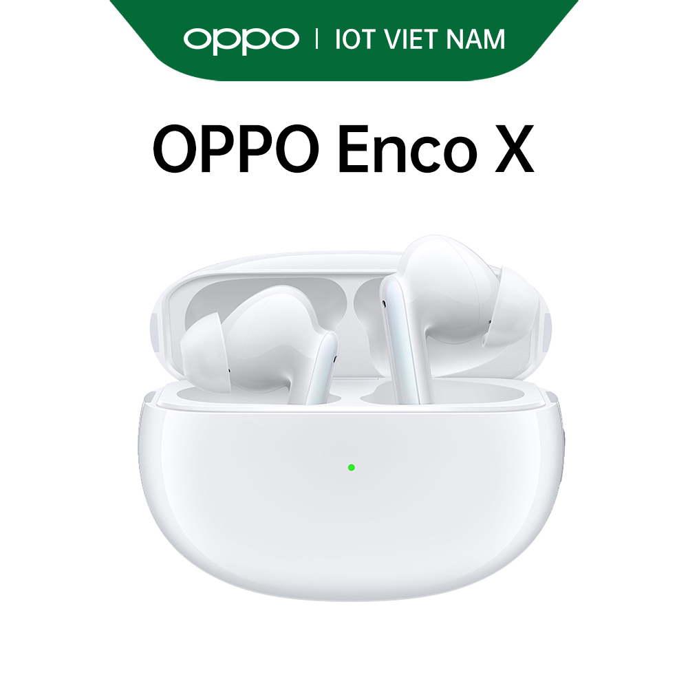 Tai Nghe Không Dây True Wireless OPPO Enco X | Hàng Chính Hãng - Màu Trắng