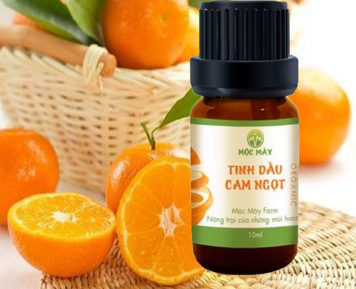 Tinh Dầu Cam Ngọt Nguyên Chất Mộc Mây chai 10ml