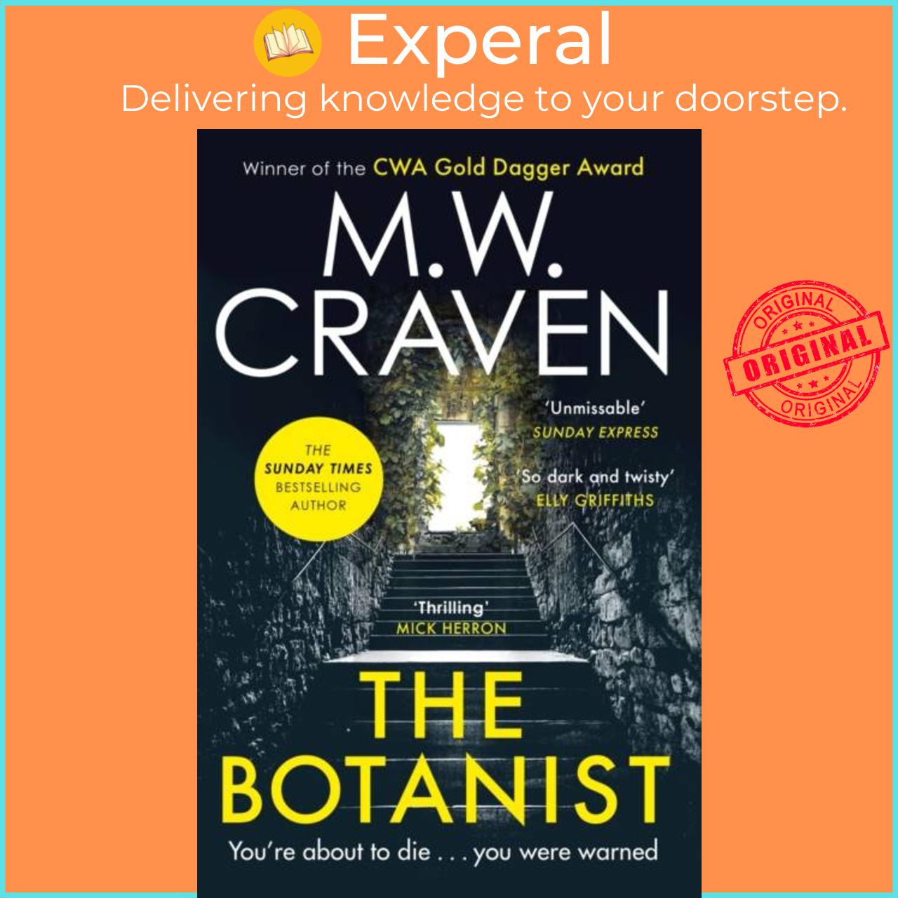 Sách - The Botanist - a gripping new thriller from The Sunday Times bestselling  by M. W. Craven (UK edition, hardcover)
