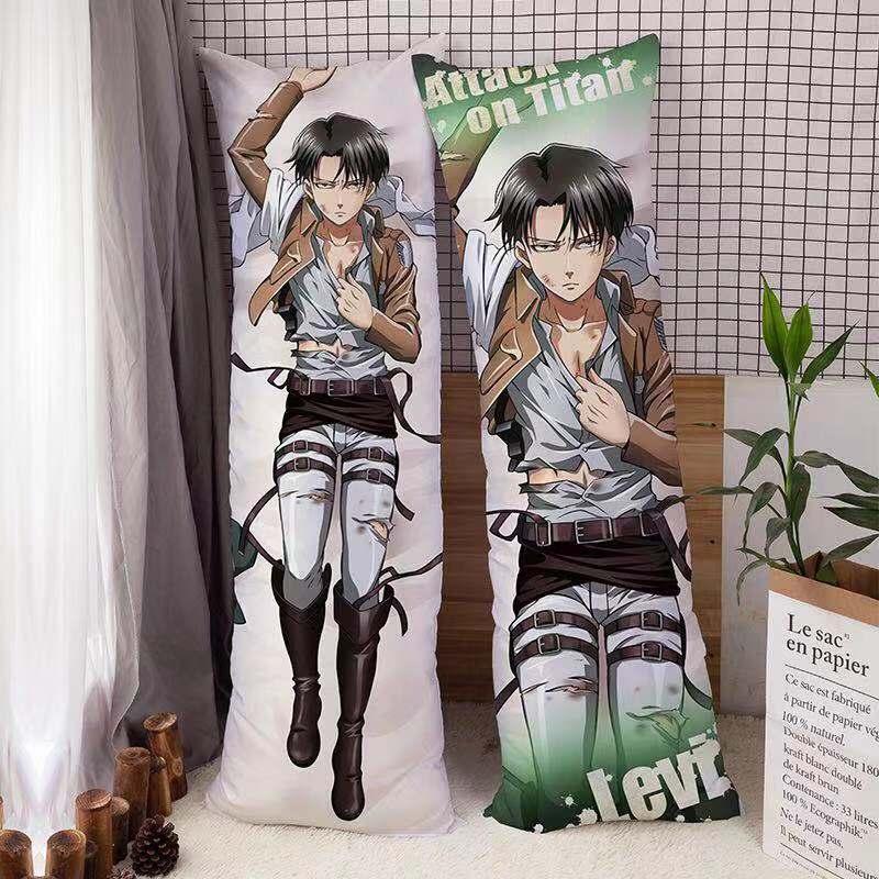 Tấn Công Titan Đệm Dakimakura Áo Gối Ôm Gối Cơ Thể Gợi Cảm Anime Nhật Bản Trò Chơi Bạn Trai Gối Otaku Gối