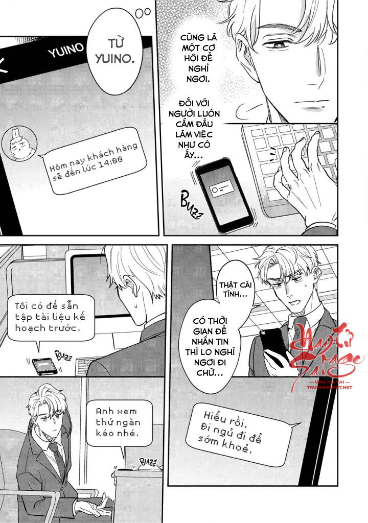 tôi không thể chỉ biết yêu thôi - cấp trên hay soi mói và cấp dưới nghiện mùi chapter 11.1 5