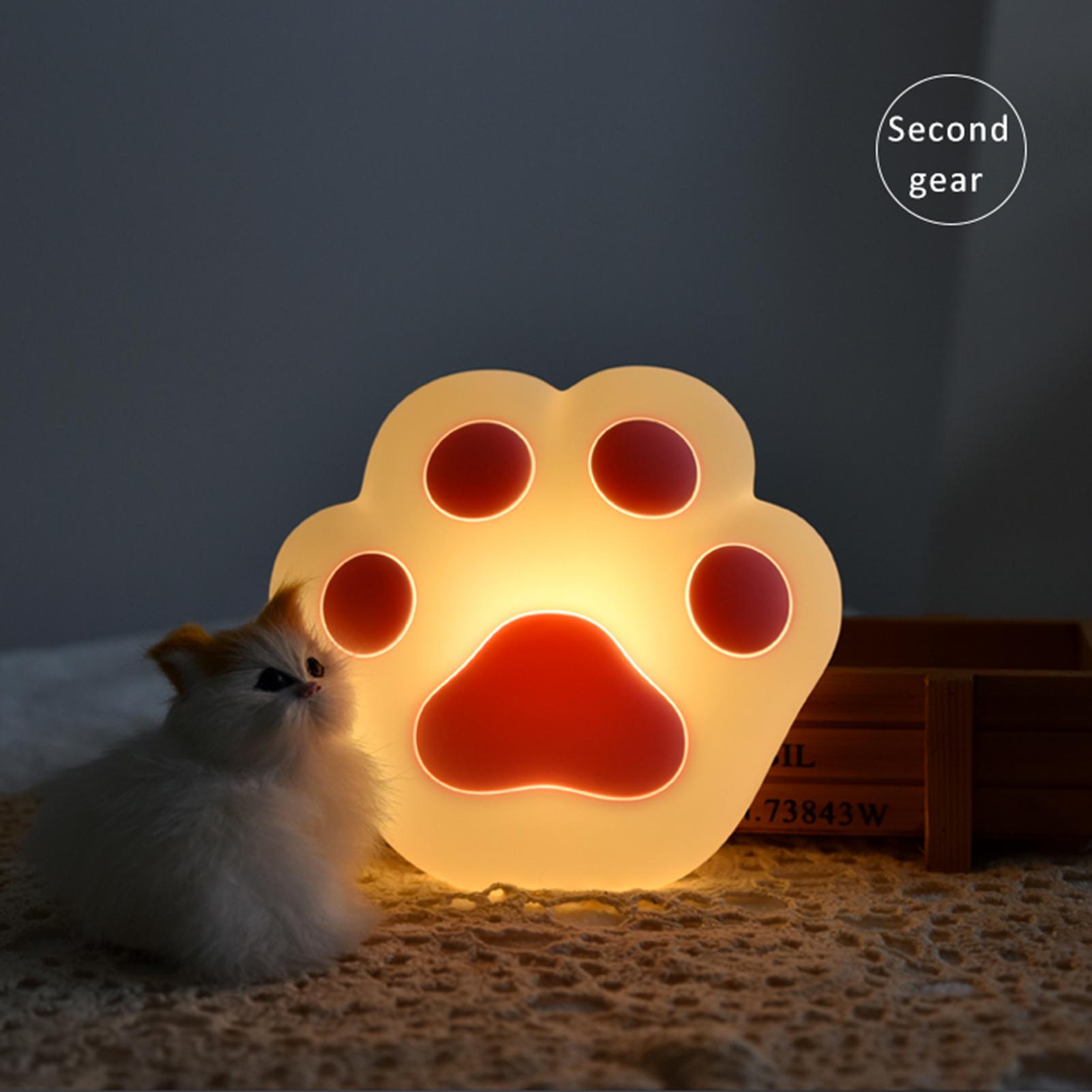 Đèn treo tường từ tính kiểu hình móng mèo Ba chế độ sáng,chất liệu silicone và ABS chất lượng cao, rất mềm mại,Sạc USB, kích thước nhỏ và di động
