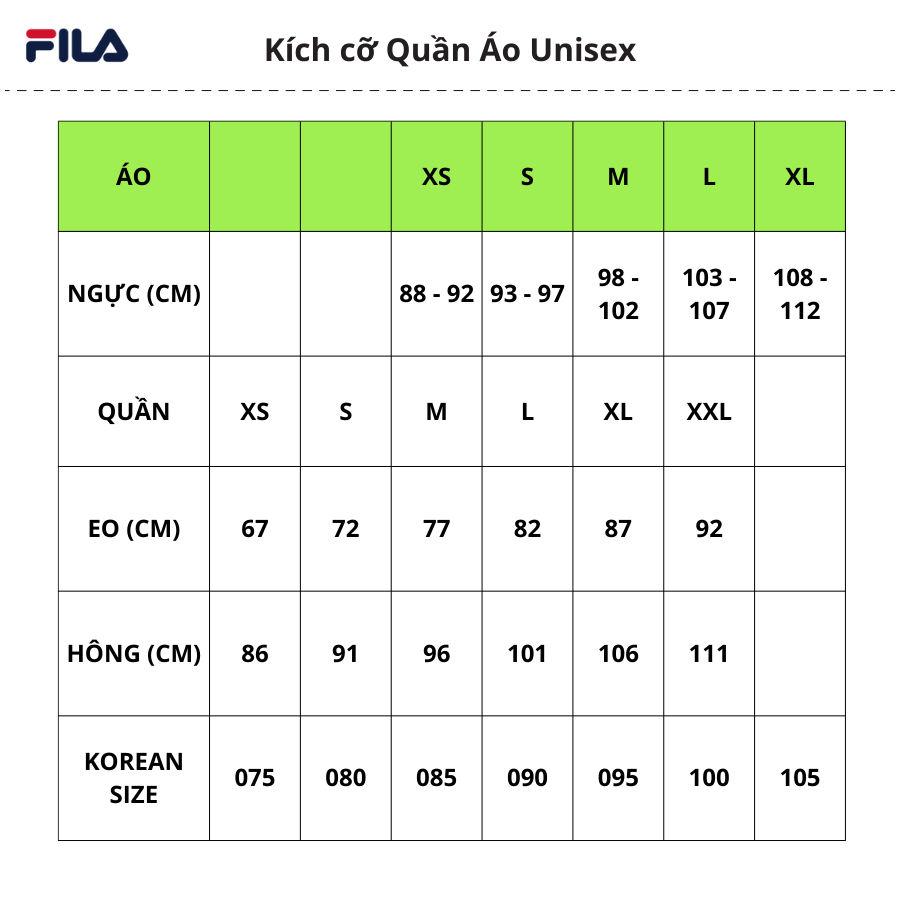 Quần ngắn thời trang unisex Fila - FW2HPF1058X-CPK