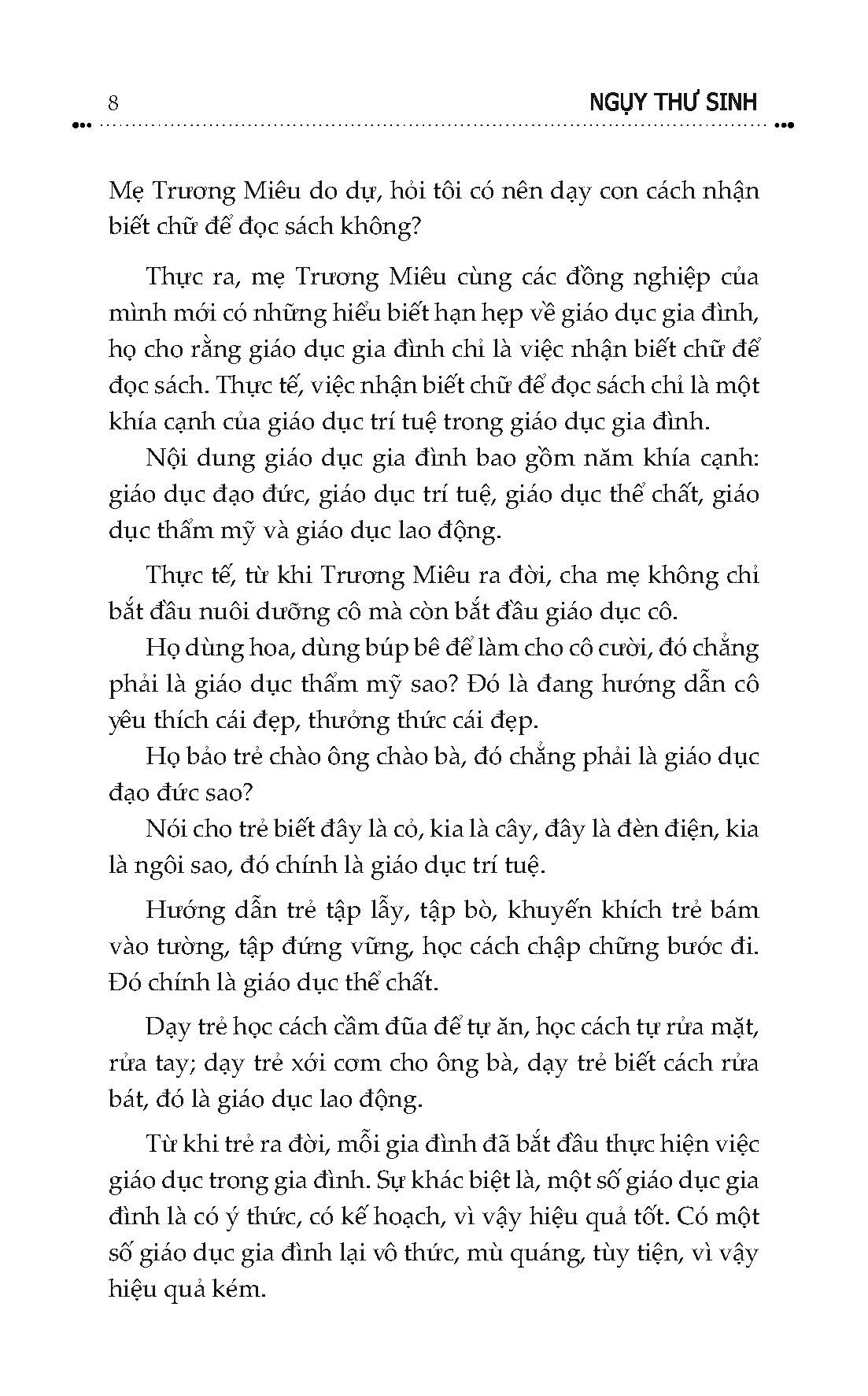 Giáo Dục Gia Đình - Câu Chuyện Nhỏ, Ý Nghĩa Lớn