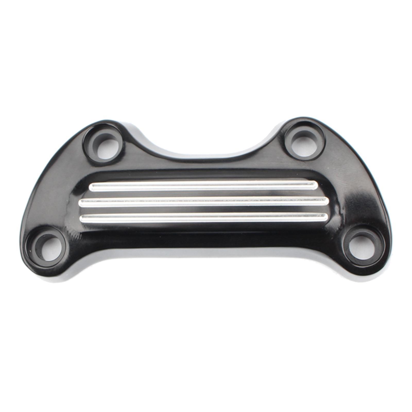Handlebar Riser  Clamp Bar Cover for  Touring Black