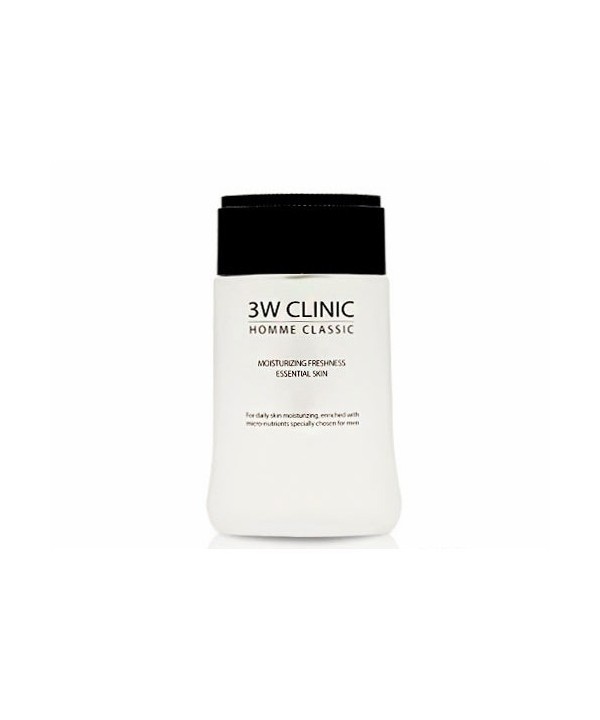 Bộ Chăm Sóc Da Dành Cho Nam Hàn Quốc 3W Clinic Homme Classic Moisturizing Freshness Essential Skin Care