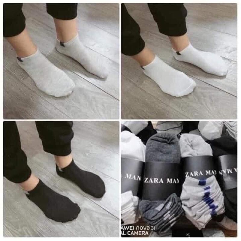 Set 10 đôi tất trơn màu