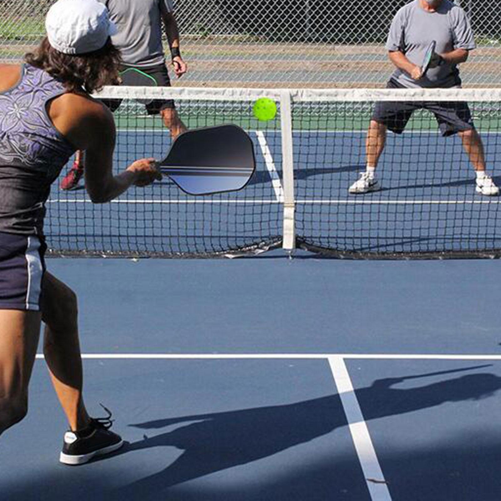 Carbon Fiber Pickleball Paddles Polypropylene Honeycomb Paddle Women Men Kids Professional Pickleball Rackets for Practice Home Gym Beginner