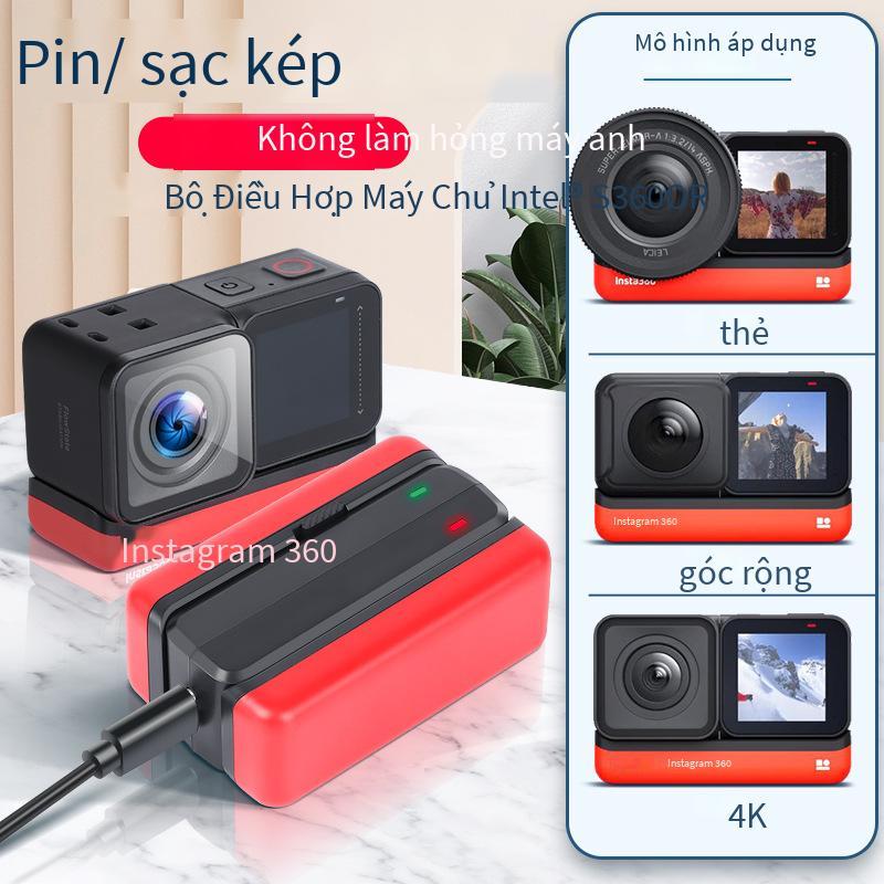 Đảm bảo chất lượng phù hợp với đế sạc nhanh insta360oner một pin máy ảnh rs phụ kiện đế sạc kép