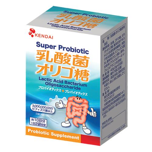 Thực Phẩm Bảo Vệ Sức Khỏe Kendai Super Probiotic - Giúp nhuận tràng, tăng cường chức năng tiêu hóa (20 gói) 