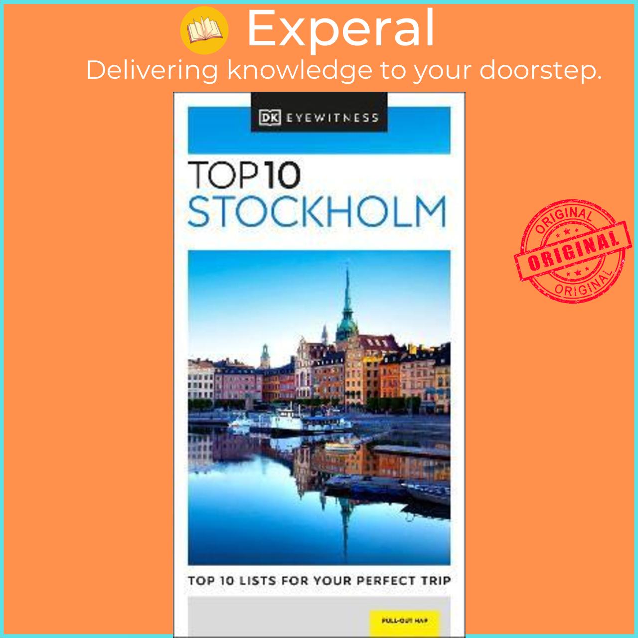 Sách - DK Eyewitness Top 10 Stockholm by DK Eyewitness