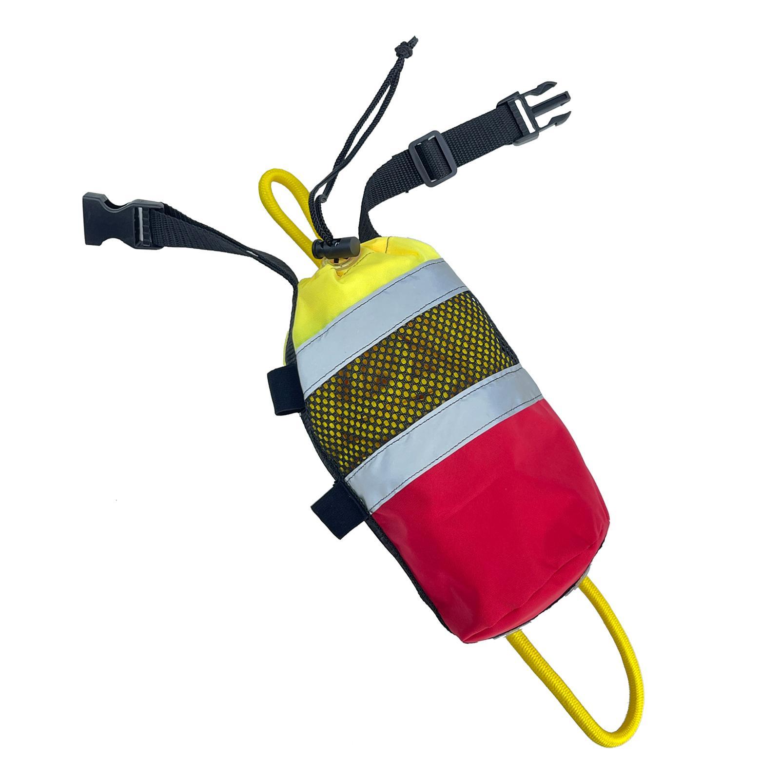Throw Bag Rafting Floating Rope Swimming Reflective Throw Rope Kayak